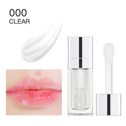 KissICON 000 clear Moisturizing Lip Balm Lip Glow Oil Pink Plumping