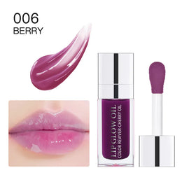 KissICON 006 Moisturizing Lip Balm Lip Glow Oil Pink Plumping