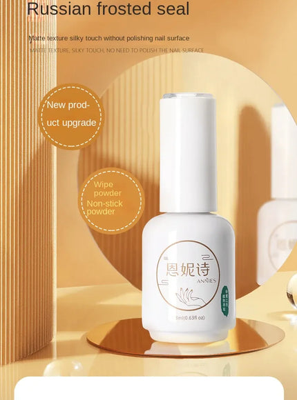KissICON 01 18ml Matte Top Coat Base Coat Gel Nail