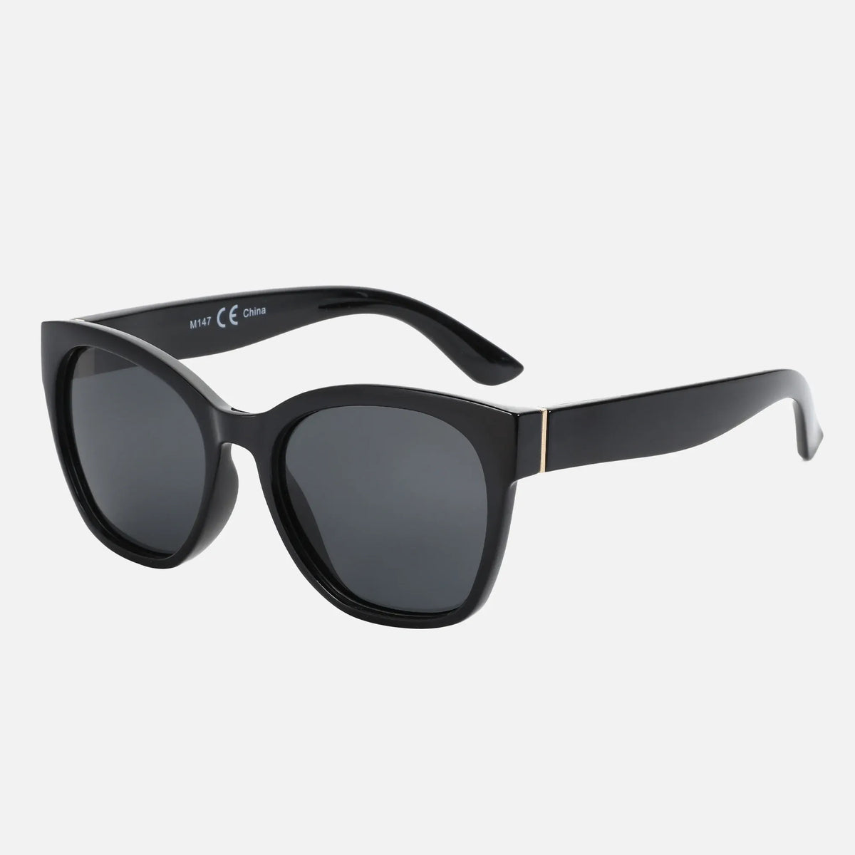 Dropshipman 01 BK GREY / CN / ZENOTTIC Butterfly Frame Polarised Cat Eye Sunglasses
