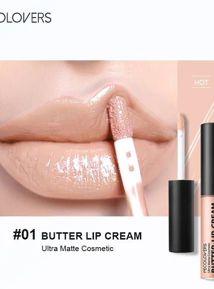 KissICON 01 💋 Butter Gloss Non Sticky Lip Gloss Nude