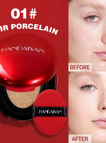 KissICON 01 FALR PORCELAIN KissIcon BB Cream Air Cushion Foundation - Waterproof