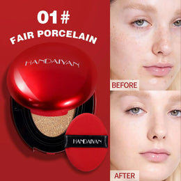 KissICON 01 FALR PORCELAIN KissIcon BB Cream Air Cushion Foundation - Waterproof