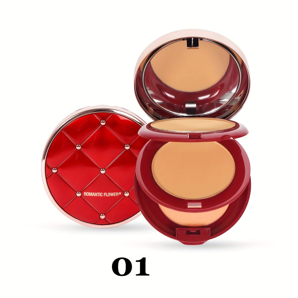 KissICON 01 Flower Waterproof Oilcontrol Matte Setting Powder
