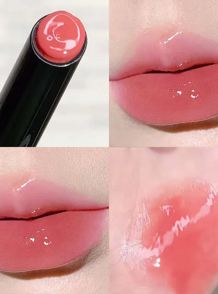 KissICON 01 / Full Size Mirror Lipstick Moisturizing and Pouty Lips Smooth Color