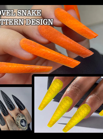 KissICON 01 KissIcon False Nail Tips Full Cover Press On