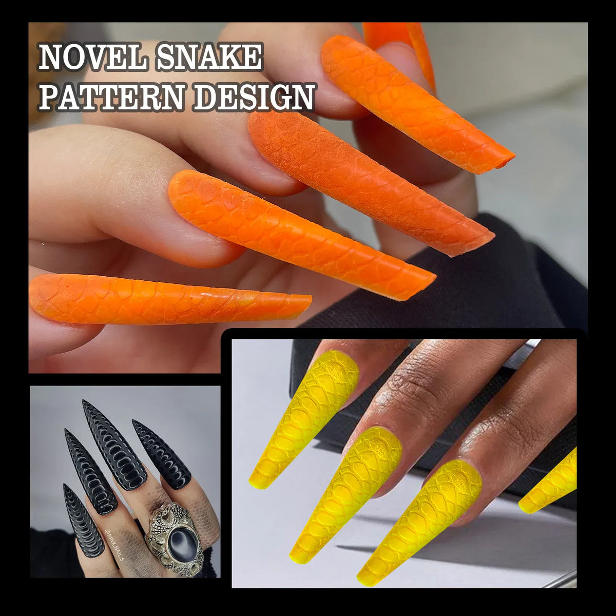 KissICON 01 KissIcon False Nail Tips Full Cover Press On