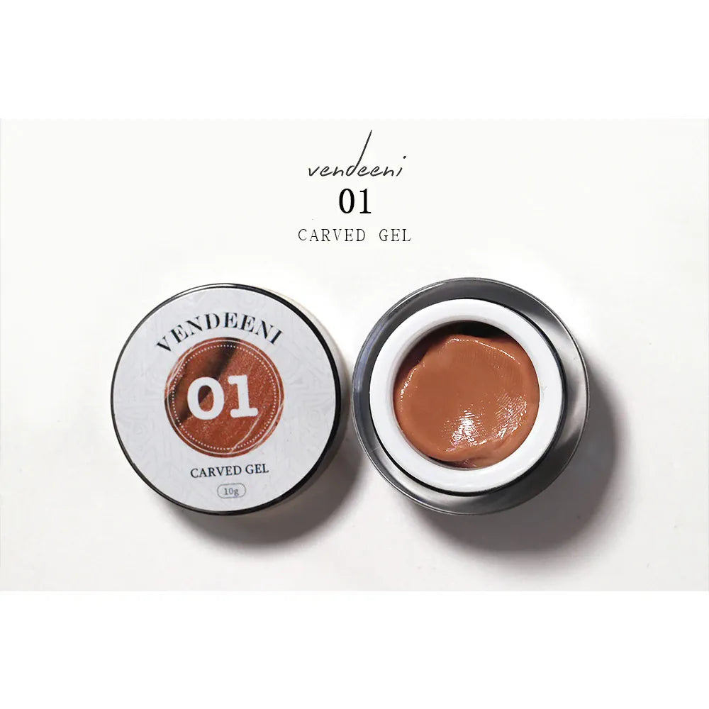 KissICON 01 KissIcon Vendeeni 12 Colors Sculpture Nail Gel Odorless