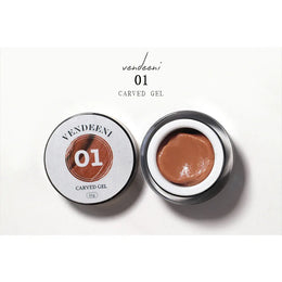 KissICON 01 KissIcon Vendeeni 12 Colors Sculpture Nail Gel Odorless