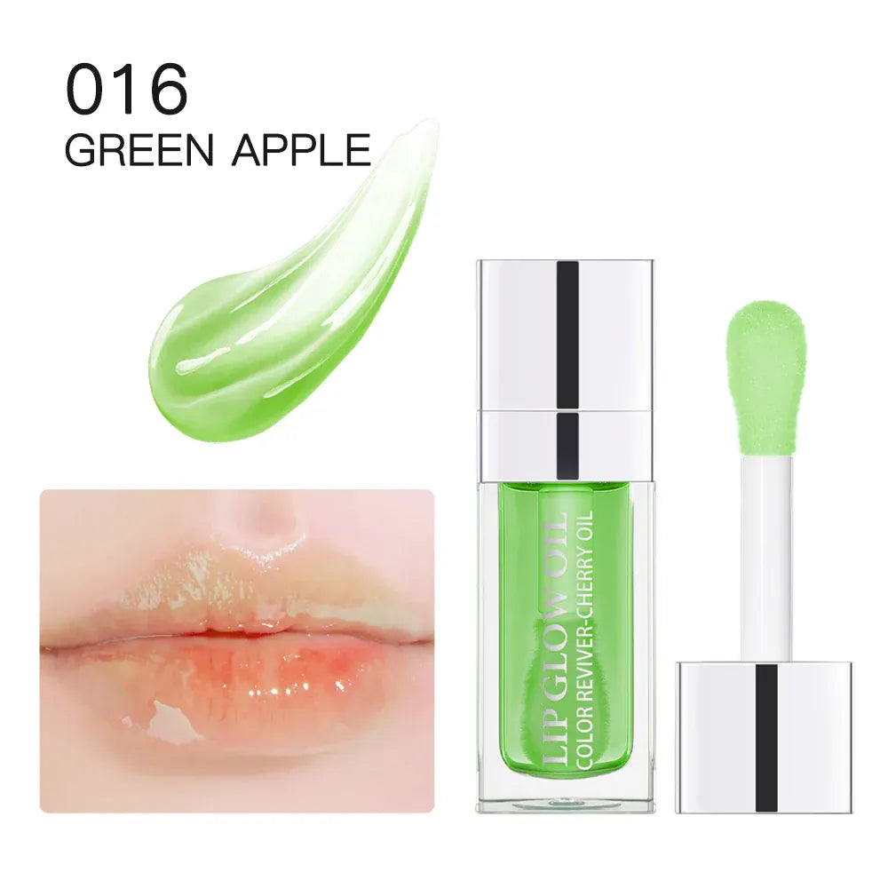KissICON 016 Moisturizing Lip Balm Lip Glow Oil Pink Plumping