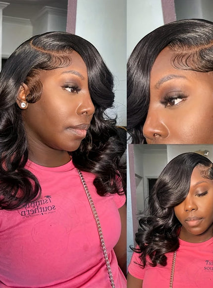 Kissicon Short Bob Wig 13x4 Hd