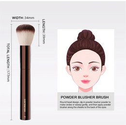 KissICON 02 KissIcon Hourglass No2 Foundation Blush Brush - Soft
