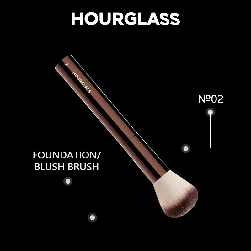 KissICON 02 KissIcon Hourglass No2 Foundation Blush Brush - Soft
