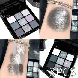 KissICON 02 KissIcon Nine Color Eyeshadow Palette - Long-Lasting