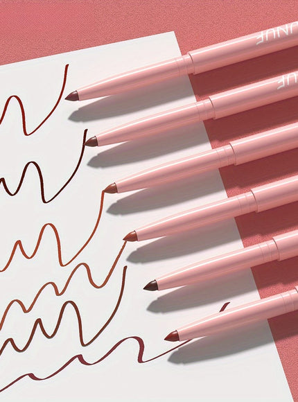KissICON 02# Matte Lipliner Set Waterproof Long Lasting Easy To