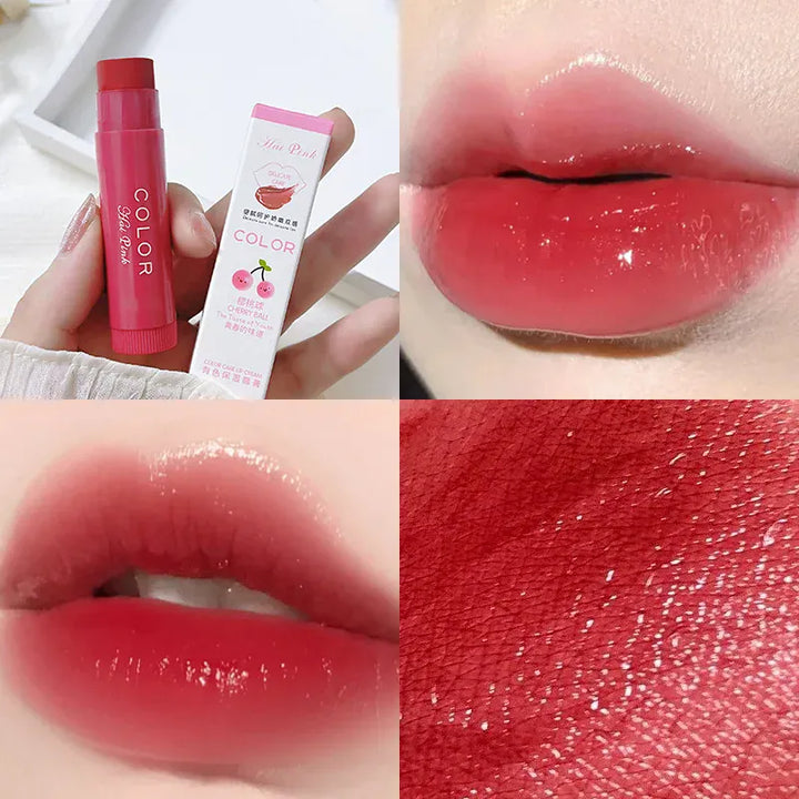 KissIcon Colored Lip Balm - Moisturizes Softens Lip