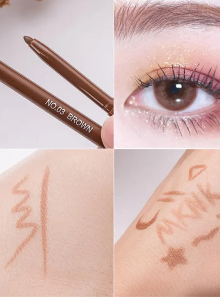 KissICON 03 KissIcon Eyeliner – Long Lasting Waterproof Quick Drying, 6 Shades