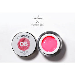 KissICON 03 KissIcon Vendeeni 12 Colors Sculpture Nail Gel Odorless
