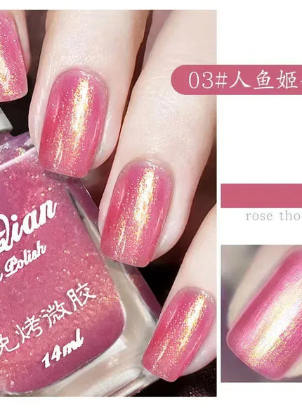 KissICON 03 Nail Polish Lasting No Bake No Peel Classic