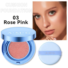 jkthpu-45 03 Rose Pink KissIcon A.M.G Air Cushion Foundation - Natural Glow