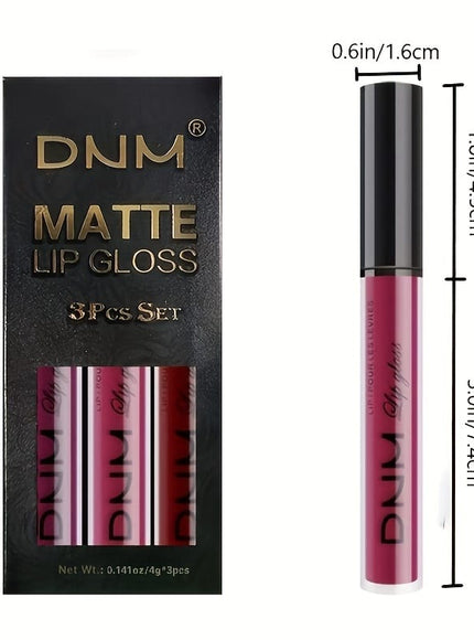 KissICON #031 KissIcon Matte Lipstick Set - Lasting Smudge-Proof Color