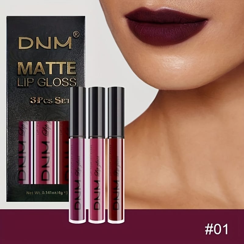 KissICON #031 KissIcon Matte Lipstick Set - Lasting Smudge-Proof Color
