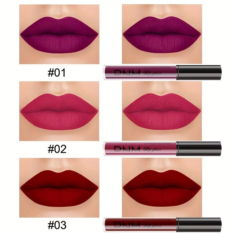 KissICON #031 KissIcon Matte Lipstick Set - Lasting Smudge-Proof Color
