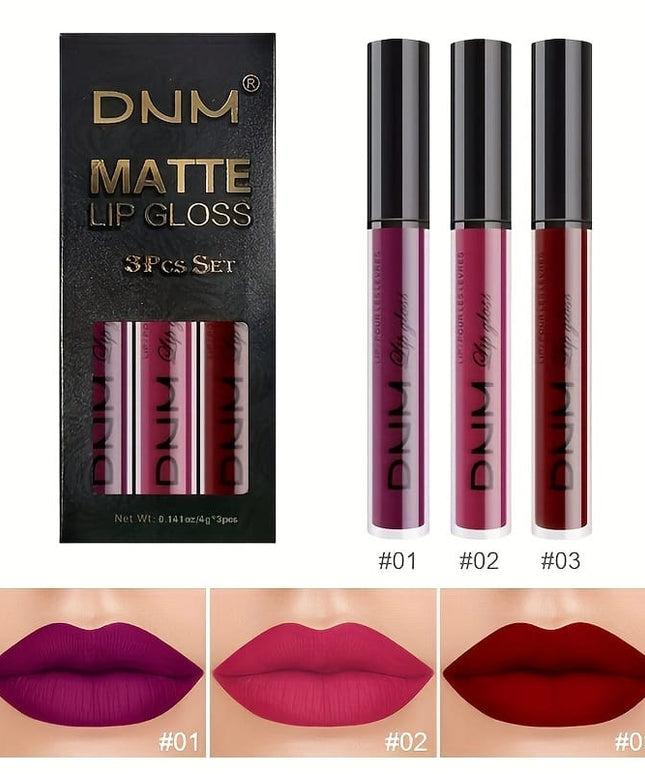 KissICON #031 KissIcon Matte Lipstick Set - Lasting Smudge-Proof Color