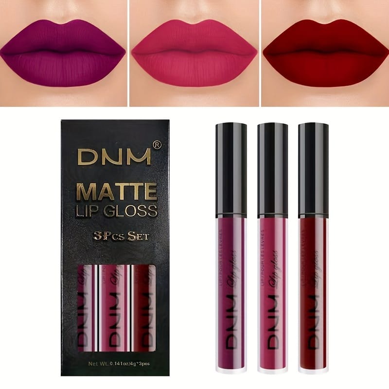 KissICON #031 KissIcon Matte Lipstick Set - Lasting Smudge-Proof Color