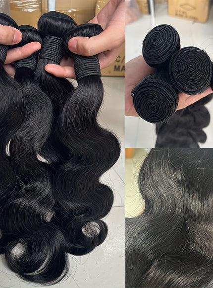 Body Wave Bundles Human Hair Brazilian Virgin