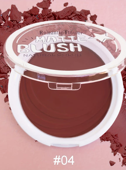 KissICON 04 Buildable 4shade Matte Blush Waterproof Longlasting