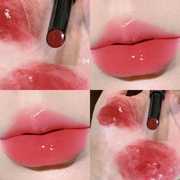 KissICON 04 / Full Size Mirror Lipstick Moisturizing and Pouty Lips Smooth Color