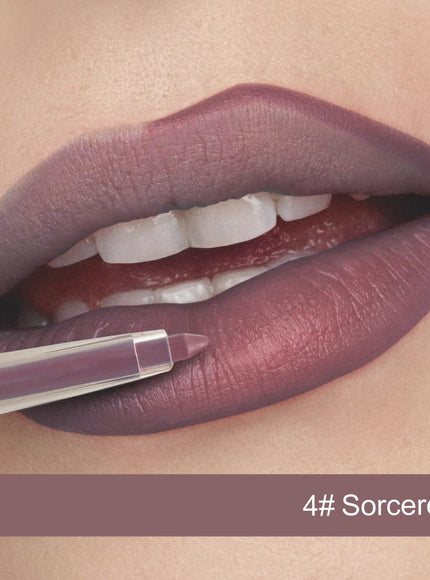 KissICON 04# KissIcon Matte Nude Lipstick Pen Long Lasting Velvet