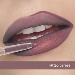KissICON 04# KissIcon Matte Nude Lipstick Pen Long Lasting Velvet
