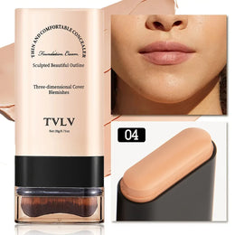 KissICON 04 💋TVLV Velvet Moist Foundation Stick - LongLasting Concealer