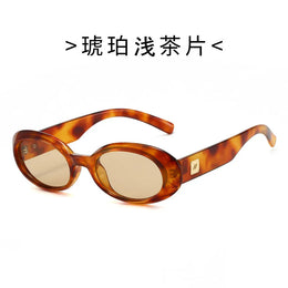 Dropshipman 04 / with box Classic Oval Sunglasses – Minimalist Retro Style