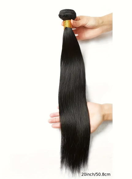 KissIcon Brazilian Straight Hair 3 Bundles - Double
