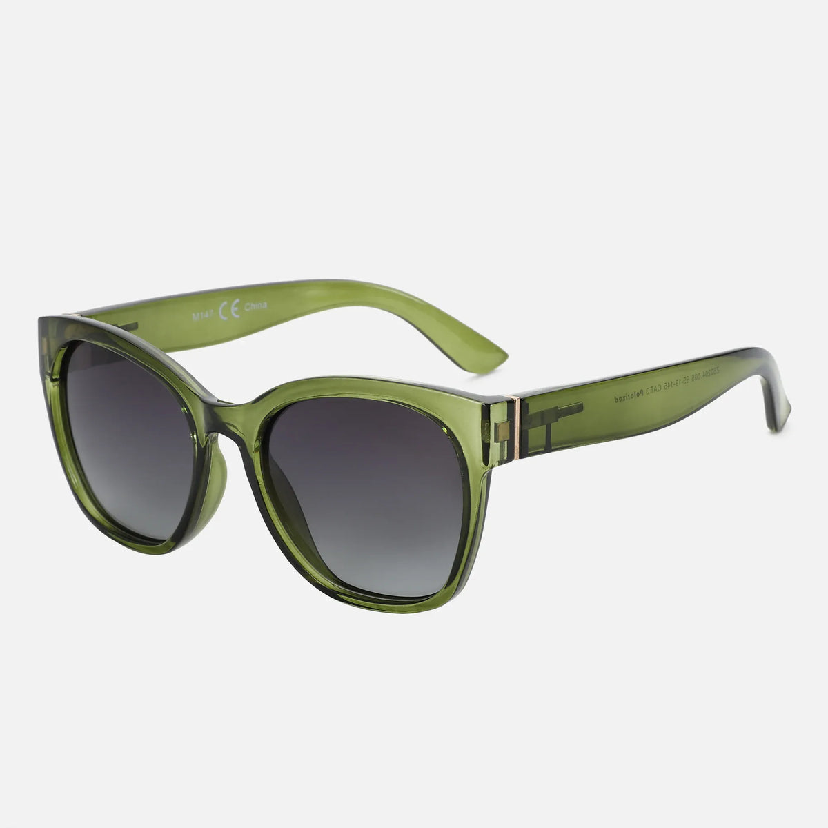 Dropshipman 05 GREEN / CN / ZENOTTIC Butterfly Frame Polarised Cat Eye Sunglasses