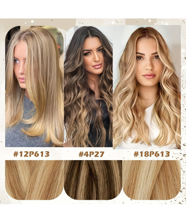 KissIcon Hair Tape In Extensions 20pcs - Seamless