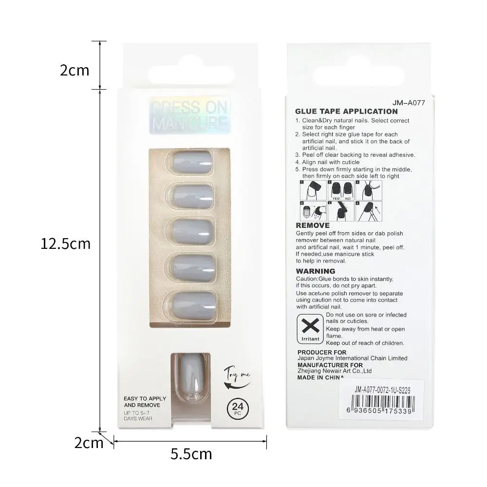 KissICON 06 KissIcon Nails Art Press On Coffin Tips -