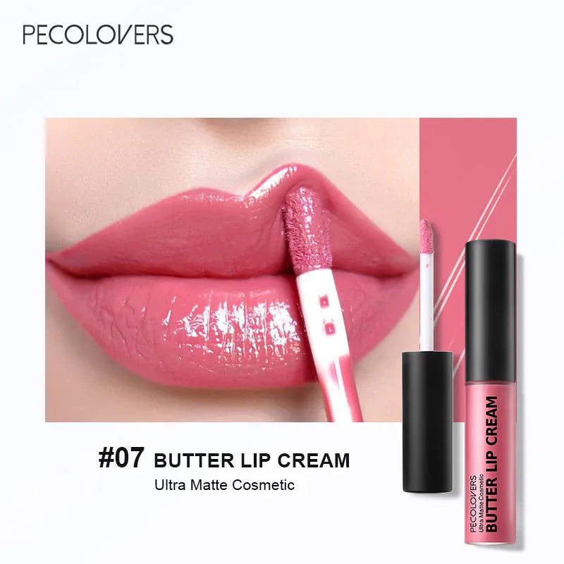 KissICON 07 💋 Butter Gloss Non Sticky Lip Gloss Nude