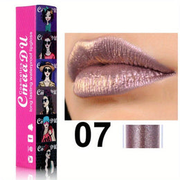 KissICON 07# KissIcon 11 Color Waterproof Lip Gloss - Metallic