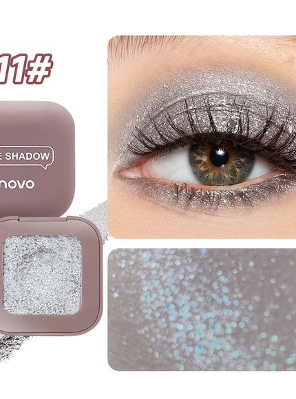 KissICON 11 12color Glitter Shimmer Eyeshadow Palette Vibrant Longlasting