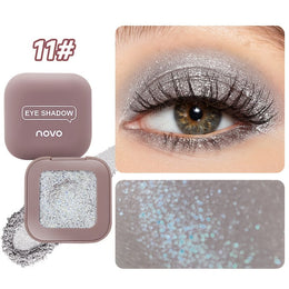 KissICON 11 12color Glitter Shimmer Eyeshadow Palette Vibrant Longlasting