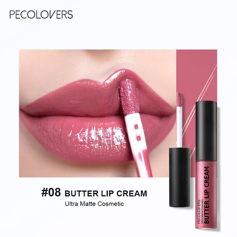KissICON 08 💋 Butter Gloss Non Sticky Lip Gloss Nude