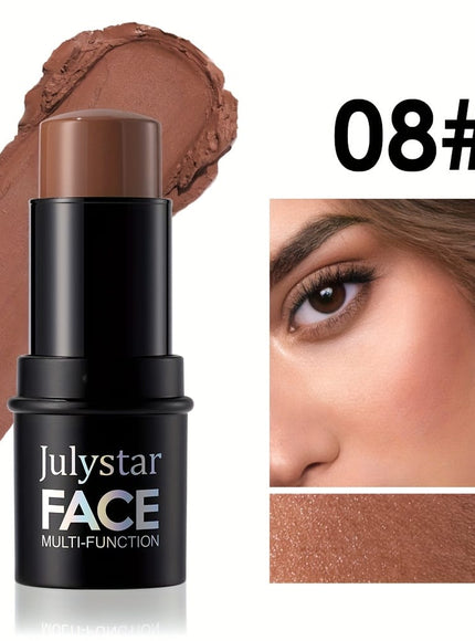 jkthpu-45 08 Julystar Blush Stick Matte Finish Full Coverage Berry