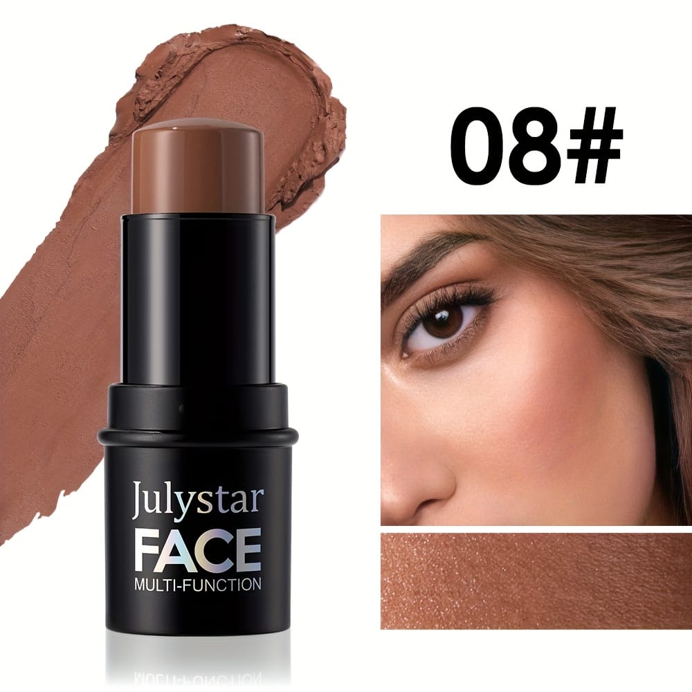 jkthpu-45 08 Julystar Blush Stick Matte Finish Full Coverage Berry