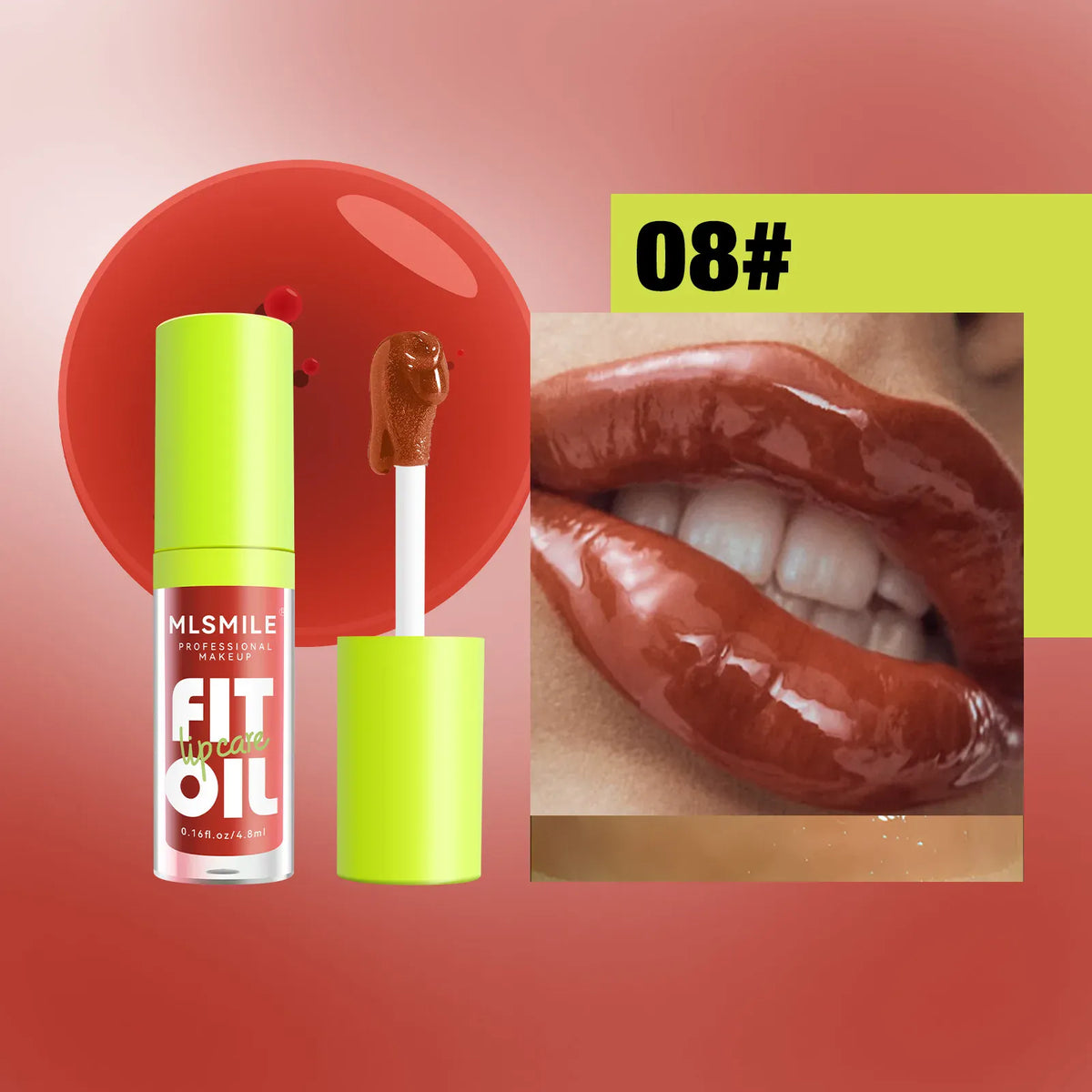 KissICON 08 KissIcon 8 Colors Liquid Matte Lipsticks Set -