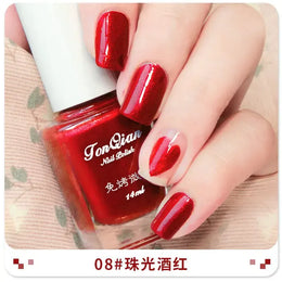 KissICON 08 Nail Polish Lasting No Bake No Peel Classic
