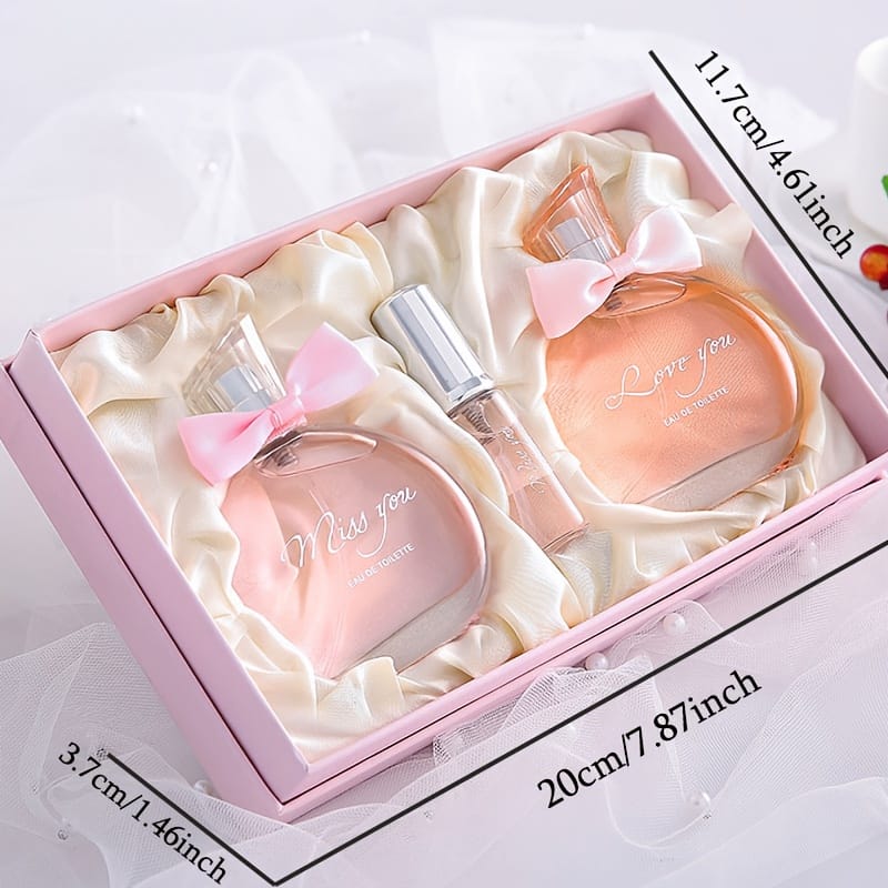 KissICON 3piece Floral Fruity Perfume – Gift Dreamy Romance